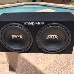 MTX DUAL  12-INCH SUBWOOFERS 
