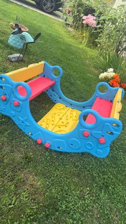 Grow'n Up 3-in-1 Climber, Rocker and Bench - Ages 3 Years to 5 Years check more pictures