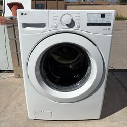 LG front load washer.