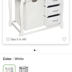 Baby Changing Table With Hamper 