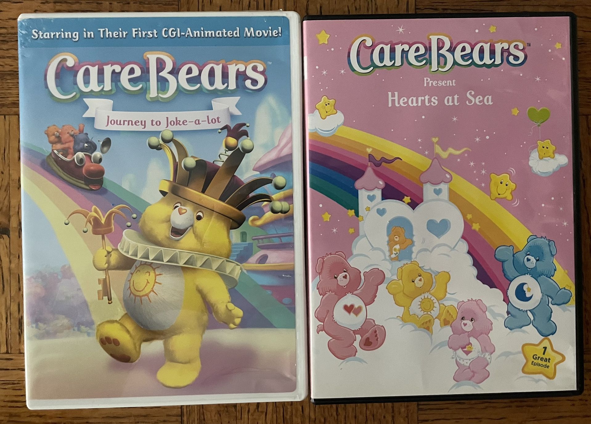 2 Care Bears DVDs