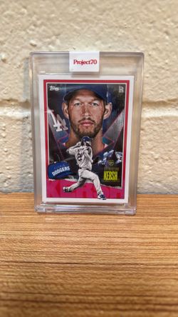 Clayton Kersh Topps Baseball Card