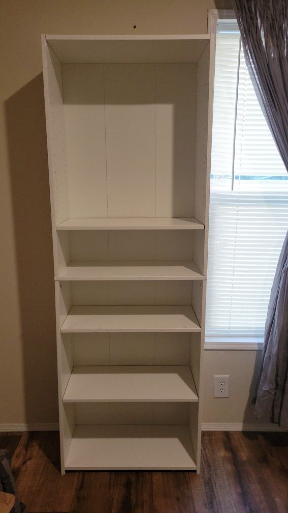 White Bookcase