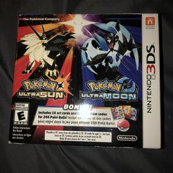 Pokémon ultra sun and moon dual pack