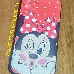 New Minnie Case For iPhone 11 (Nuevo).    FIRM.                NO TRADES.     NO SHIPPING. (EAST PALMDALE)