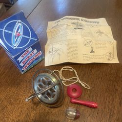 Hurst Gyroscope Scientific Original Box, Instructions, All Working Parts