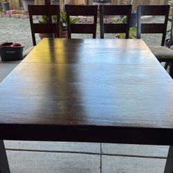 Dining Table 5 Chairs And A Leaf