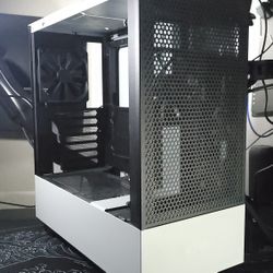 NZXT Black and White ATX PC Case