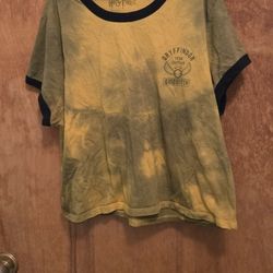 Harry Potter T-shirt Hogwarts Quidditch Team Captain Gryffindor XL Women's