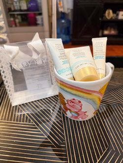 Satin Hands and mug
