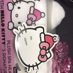 Hello Kitty Sparkle & Sleigh Plush Spa Headband 
