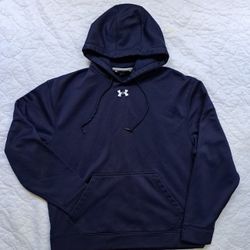 Under Armour UA Mens Size M Hustle Fleece Hoodie Loose Fit Lightweight