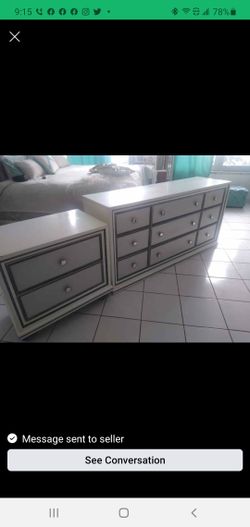 Dresser and night stand