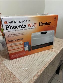 Phoenix wall mounted WiFi heater