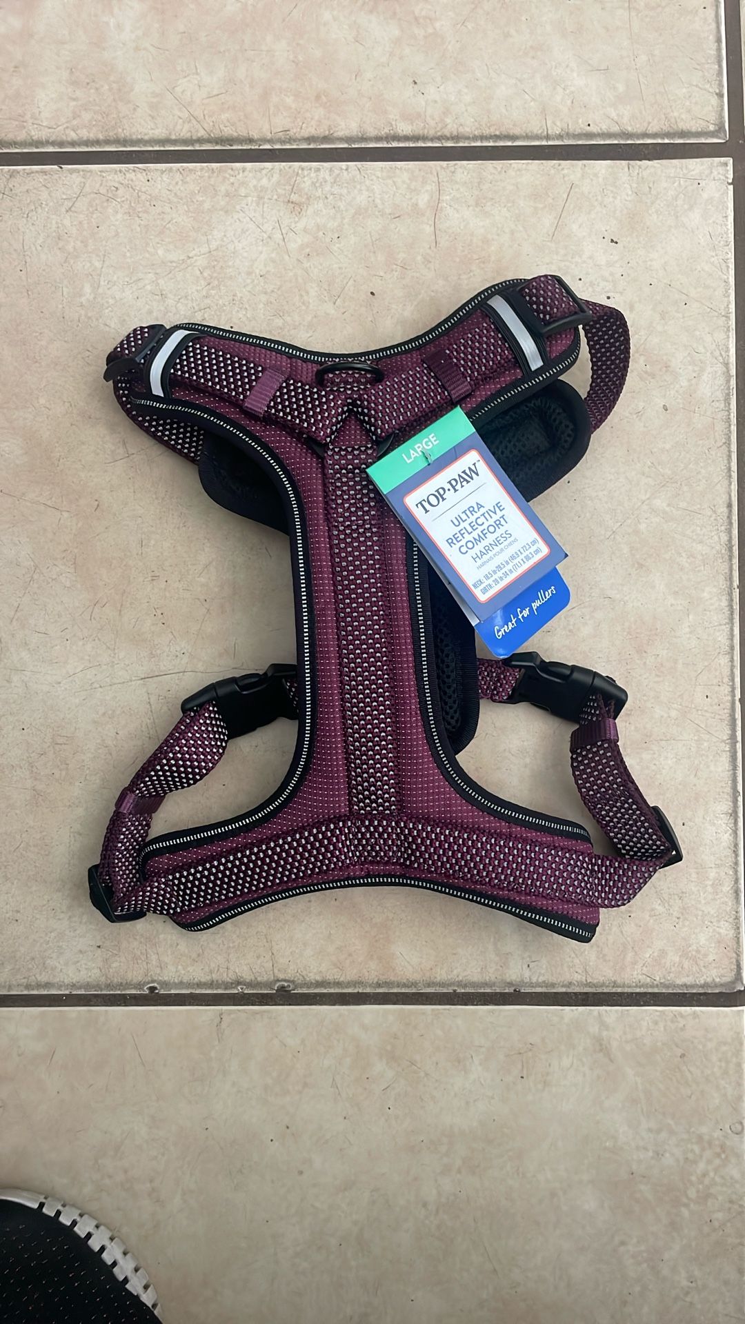 Top-paw Ultra Reflective Comfort Harness