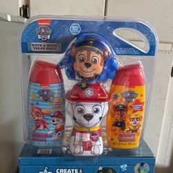 Paw Patrol Bath And Body Value Pack 4 Piece Set