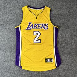 Fanatics LA Lakers Lonzo Ball #2 Away Jersey Size Medium M