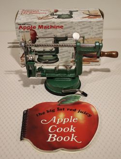 Professional 🍎Apple Peeling Machine & Apple Cook Book | Peel, Core, Slice