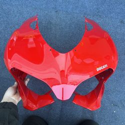 OEM DUCATI PANIGALE 1199 899 481.1.074.3A FRONT COWL NOSE FAIRING RED (contact info removed)3A