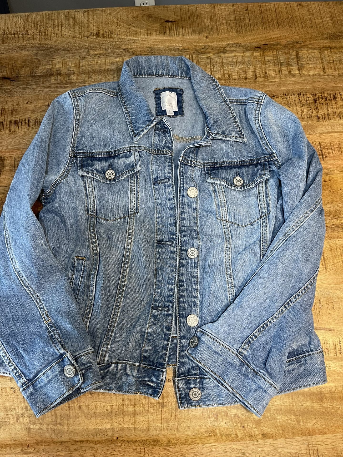 Lauren Conrad Denim Jacket Size XL