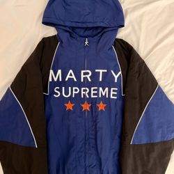 BRAND NEW Marty Supreme Navy Jacket Size Large