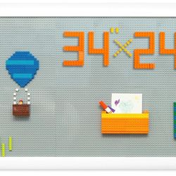 Play Platoon Building Brick Baseplate Panel                               #0923