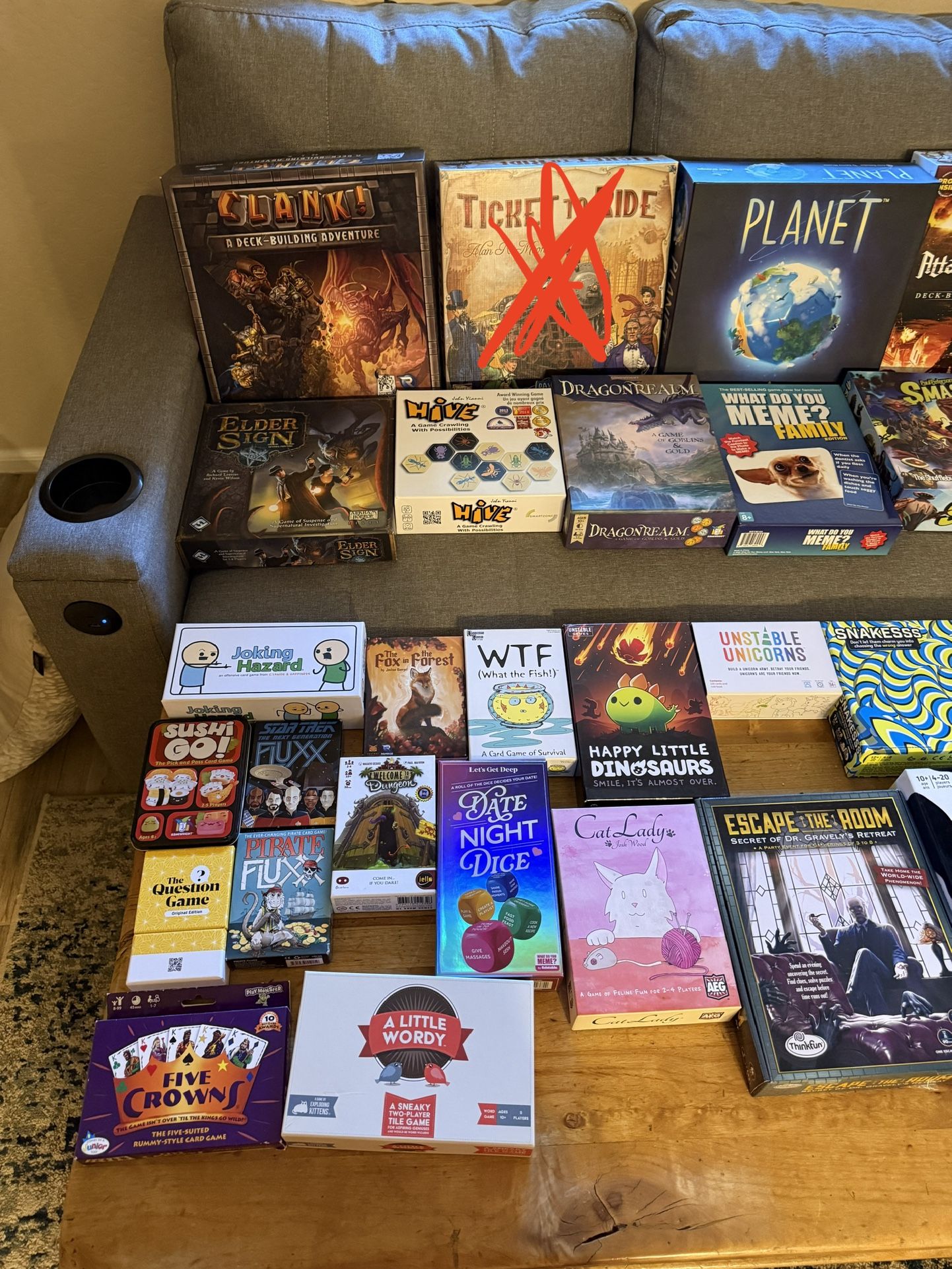 Lots Of Tabletop Games