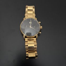 MVMT Black Top Watch (Gold)