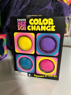 Teenie Nee Doh Color Change 4-Pack
