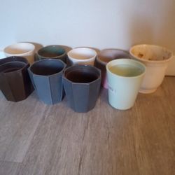 9 Macetas De Cerámica Para Plantas 