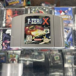 F Zero X N64 $35-$40 Each Gamehogs 11am-7pm