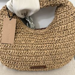 Steve Madden, the Daenrys Straw Hobo 