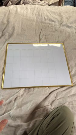 White Board calendar