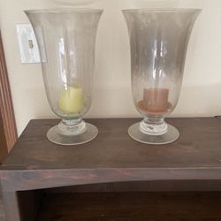 PartyLite Hurricane candle Holders