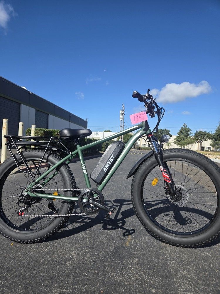 Brand New Off Road Ebike 34mph 65miles, Hydraulic Brake, Fat Tire