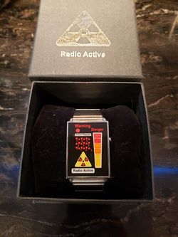 Watch - TokyoFlash Radio Active with case