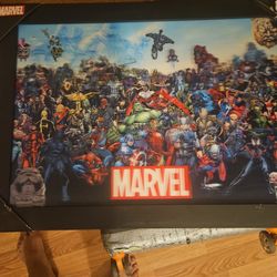 3D Image Marvel's Poster 