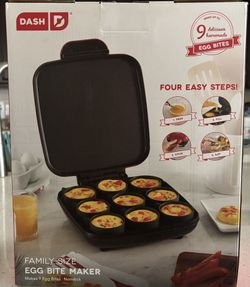 Red DASH Egg Bit Maker