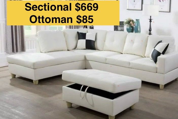 💫FREE DELIVERY💫Brand New Sectional Sofa Couch 