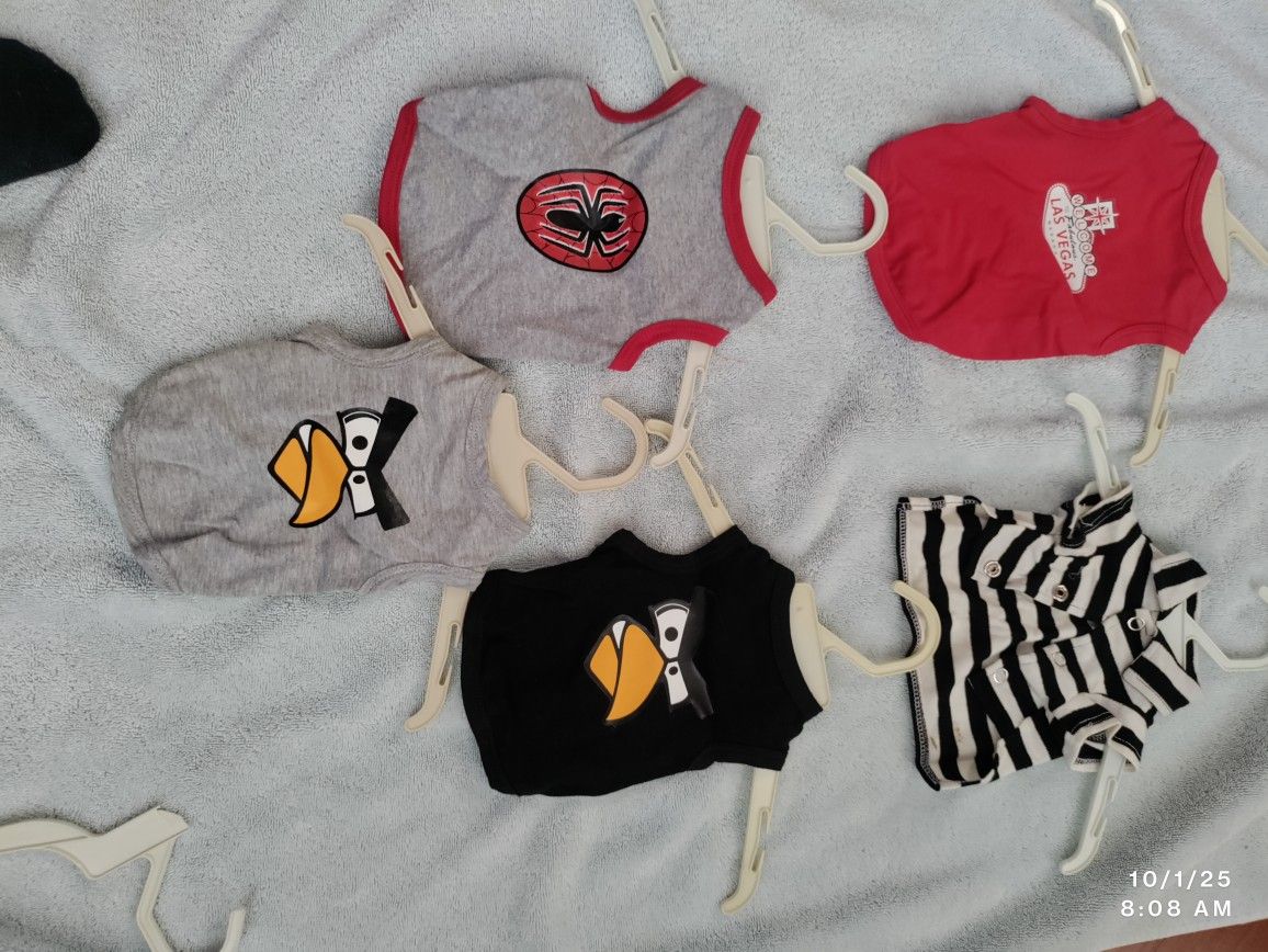 Dog  Clothing Five Pieces For Only 25