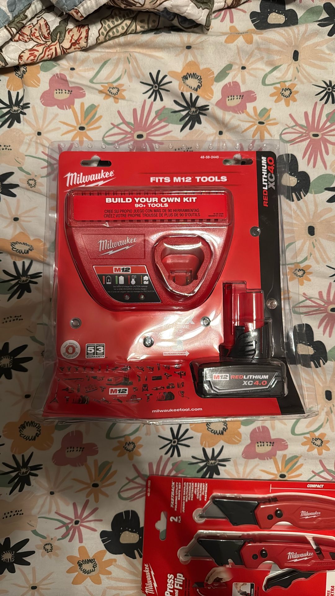 Milwaukee M12 Battery And Charger