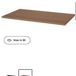 IKEA IDASEN desk Top  BROWN 