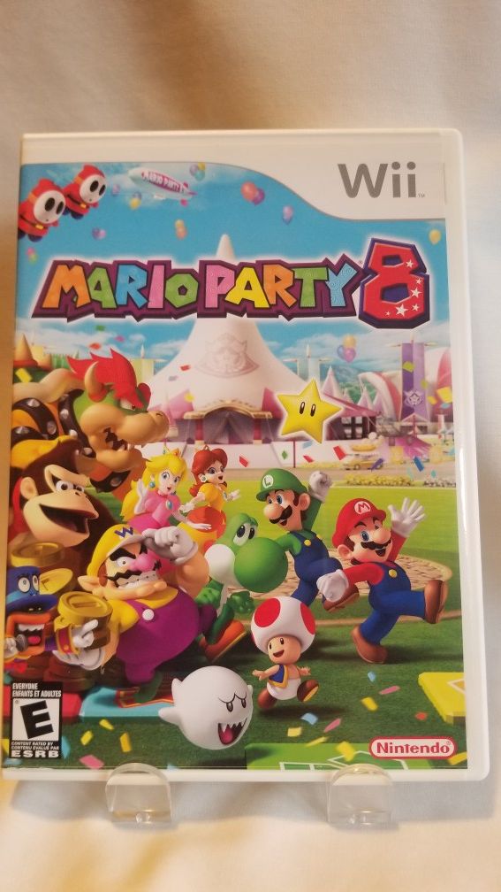 Nintendo Wii Mario Party 8 MINT