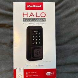 Kwikset Halo Touchscreen, Wi-Fi Enabled Smart Lock, Venetian Bronze-*NEW*
