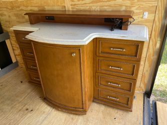 French Country Style Hutch or Dry Bar