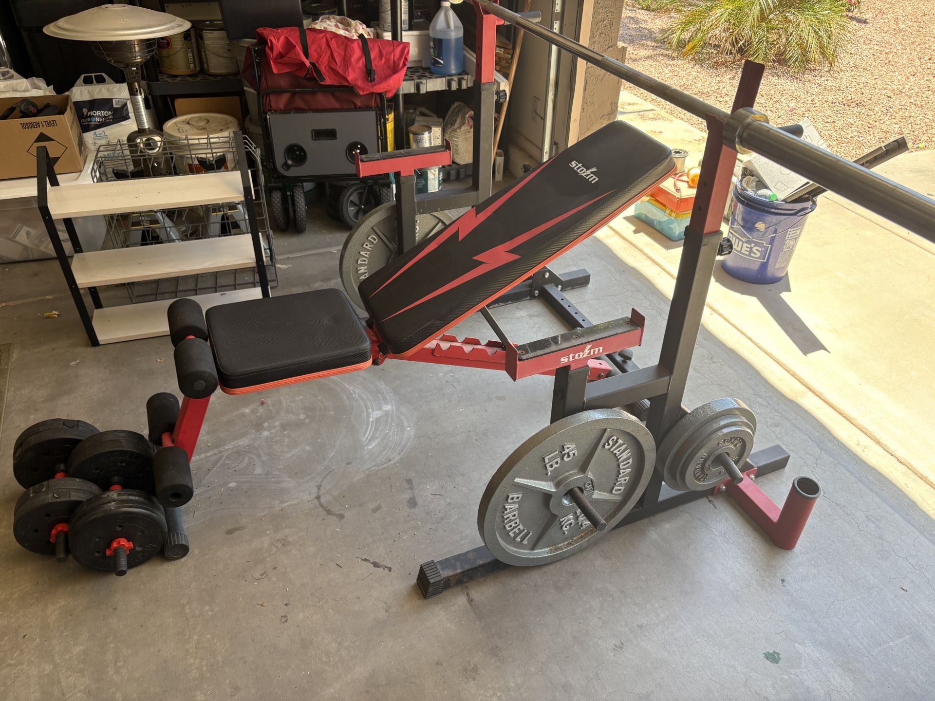 Storm Weight Bench With Weights