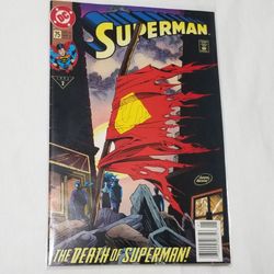 Dc Comics Death Of Superman!