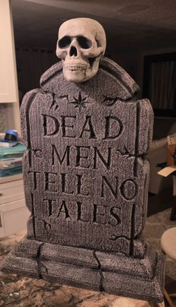 Pirate tombstone