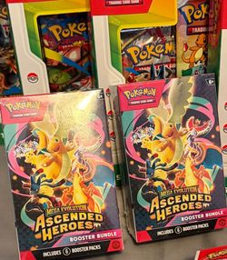 Pokemon Mega Evolution Ascended Heroes Booster Bundle