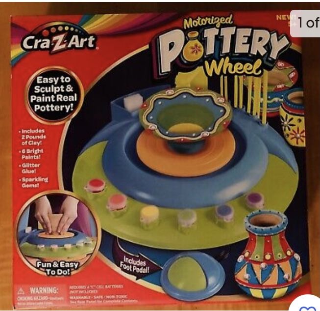 New Car-Z-Art Motorized Pottery Wheel 
